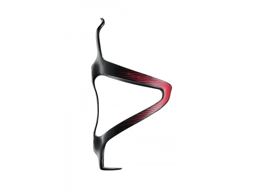 Ciclovation Premium Carbon Bottle Cage Brilliant Red
