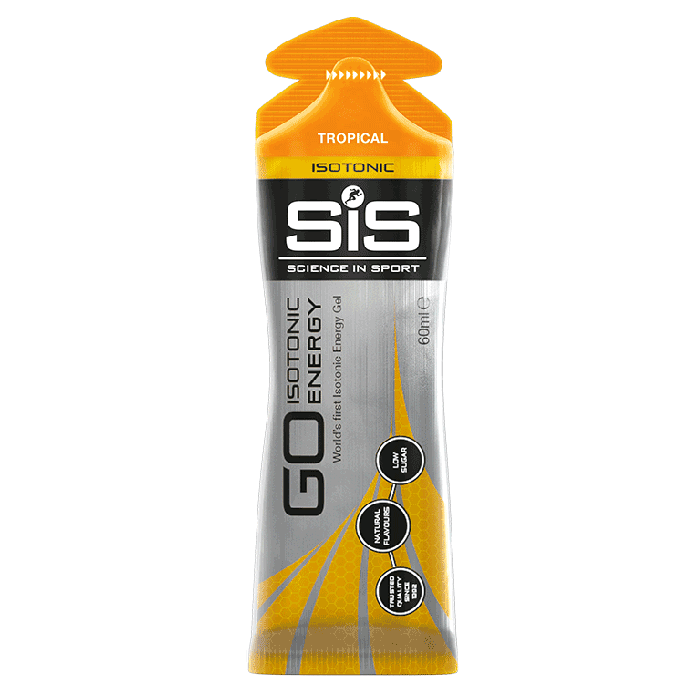SIS GO PLUS ISOTONIC ENERGY GELS 60ML TROPICAL