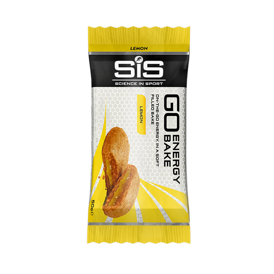 SIS GO ENERGY BAKE BARS 50G LEMON