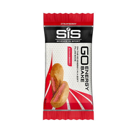 SIS GO ENERGY BAKE BARS 50G STRAWBERRY