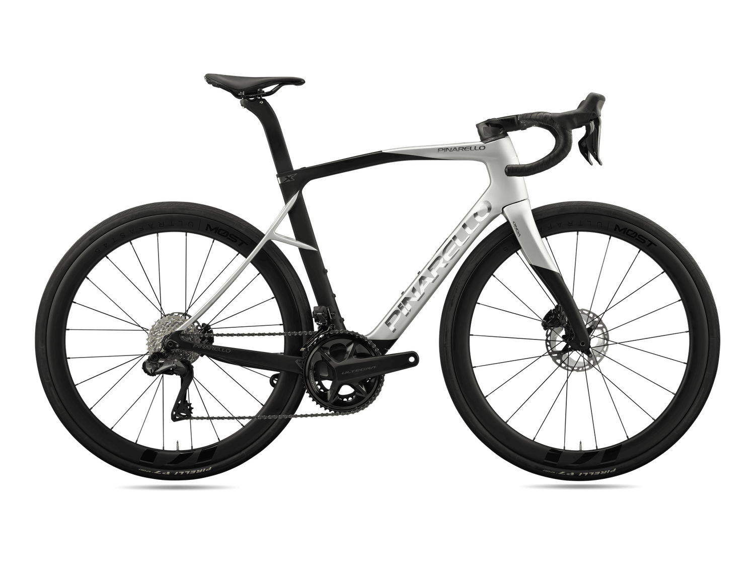 Pinarello X7 Shimano Ultegra Di2 - MY26, Colour: Xpeed Saturn Silver G260, Size: 43