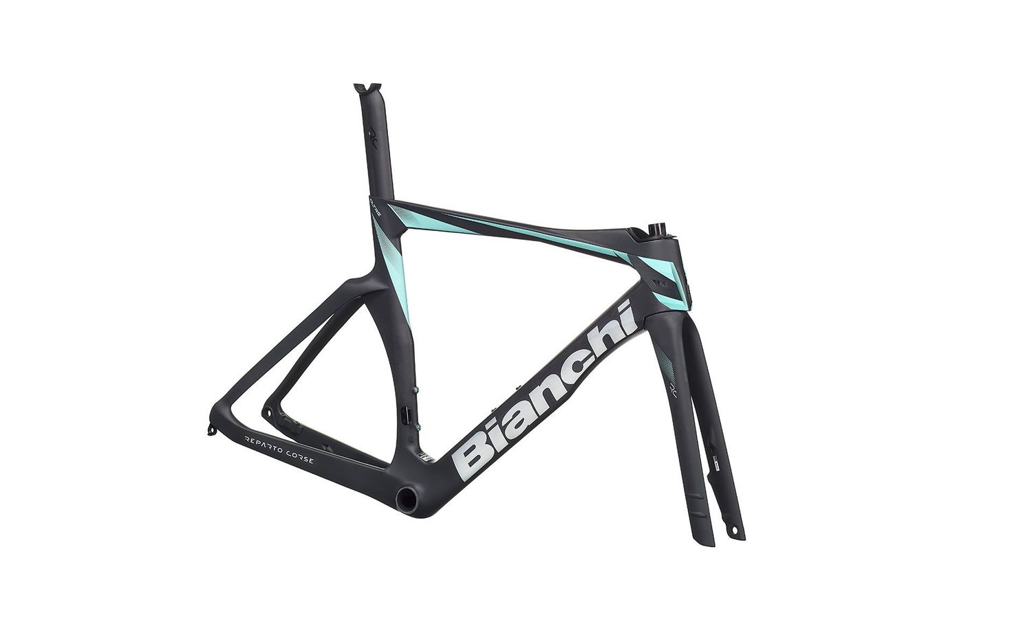 Bianchi Oltre RC Frame Kit MY24, Colour: XR - Black / CK16, Size: 47