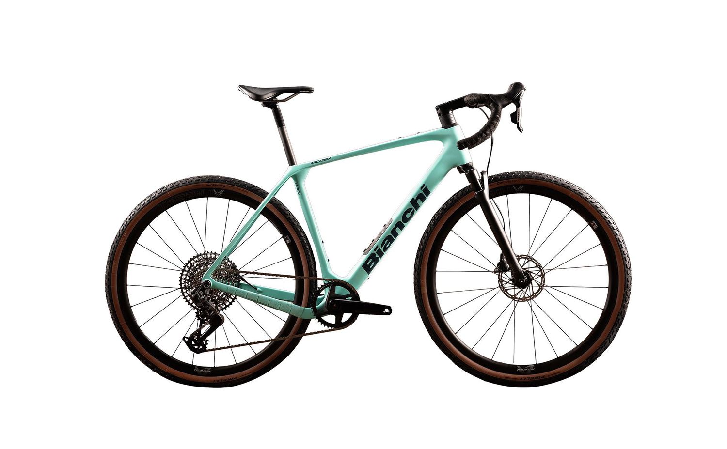 Bianchi Arcadex Pro SRAM Apex/GX AXS 1x12 MY25, Colour: AF: CK16/Green water Matt, Size: XS