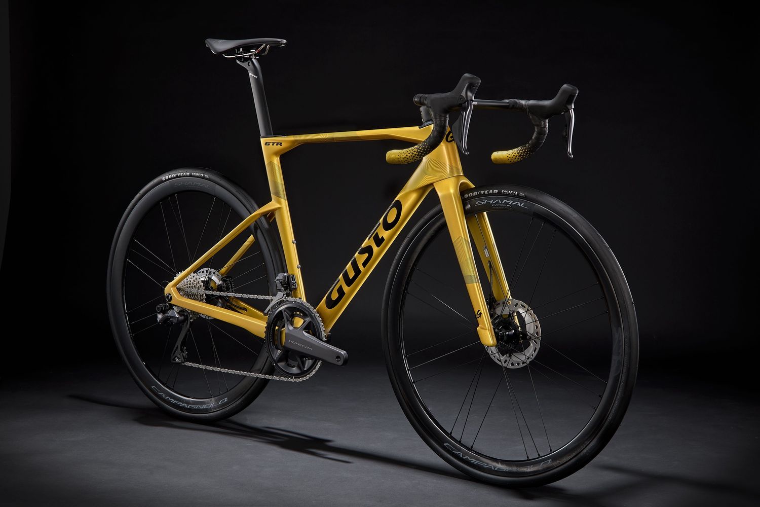Gusto GTR Pro Legend Shimano Ultegra Di2 MY26, Colour: Team Gold, Size: XS