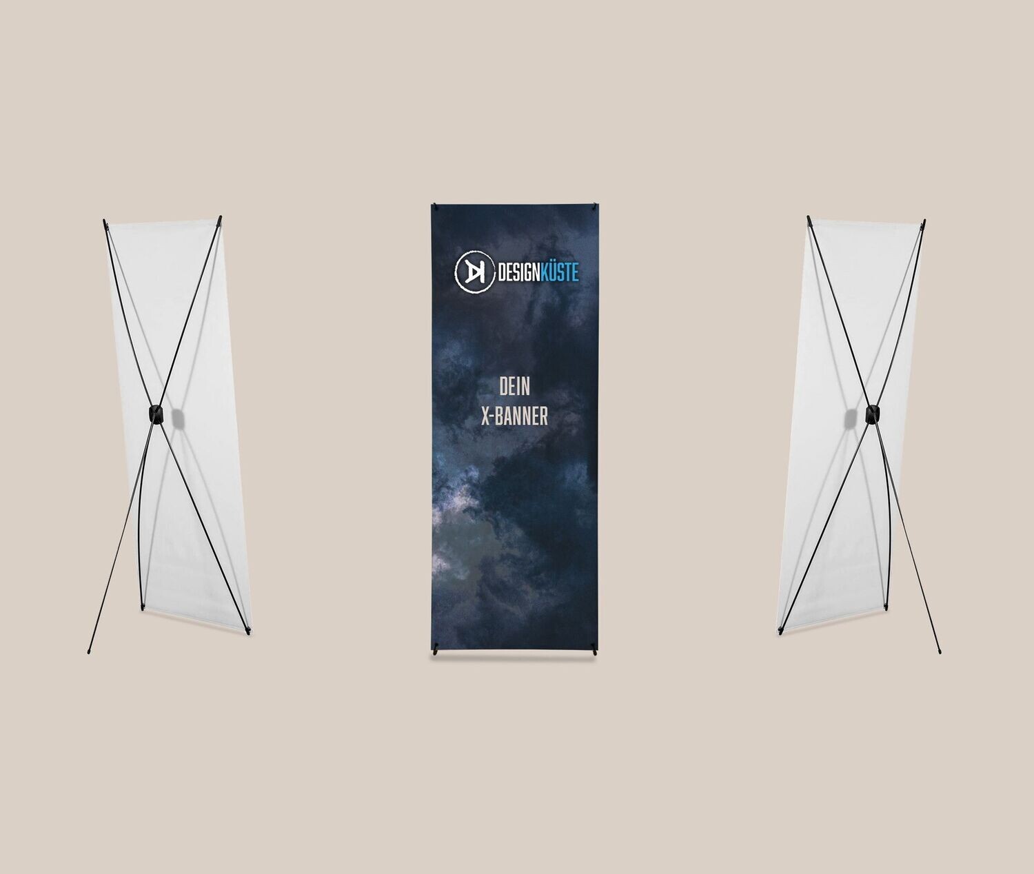 X-Banner mit Druck