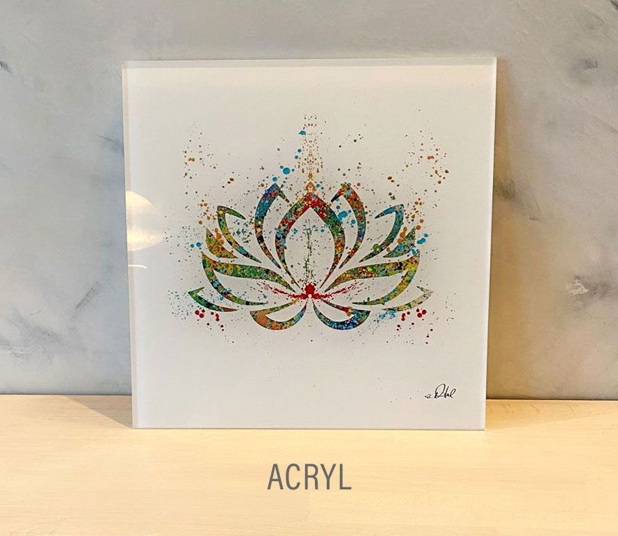 Lotusblume (Graffiti Style)