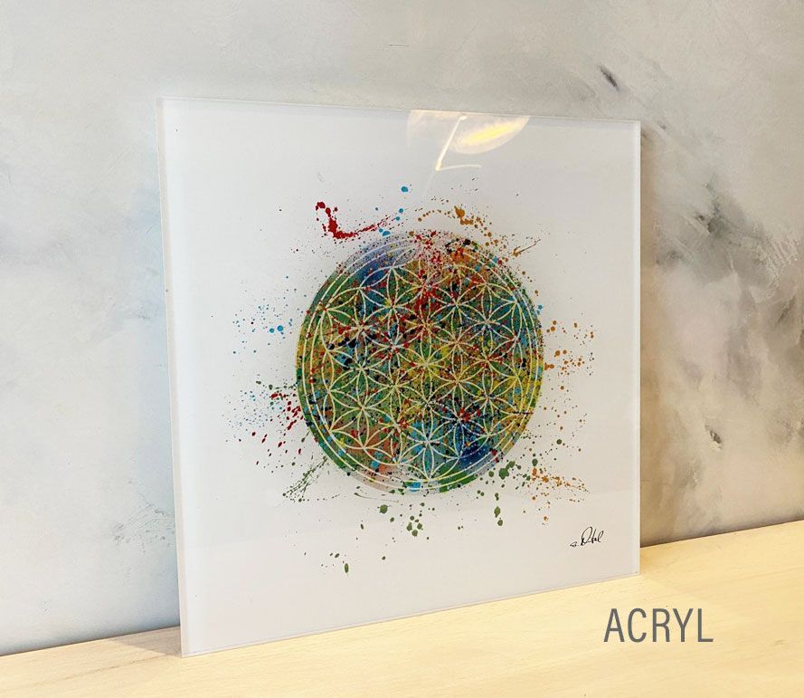 Blume des Lebens (Graffiti Style)