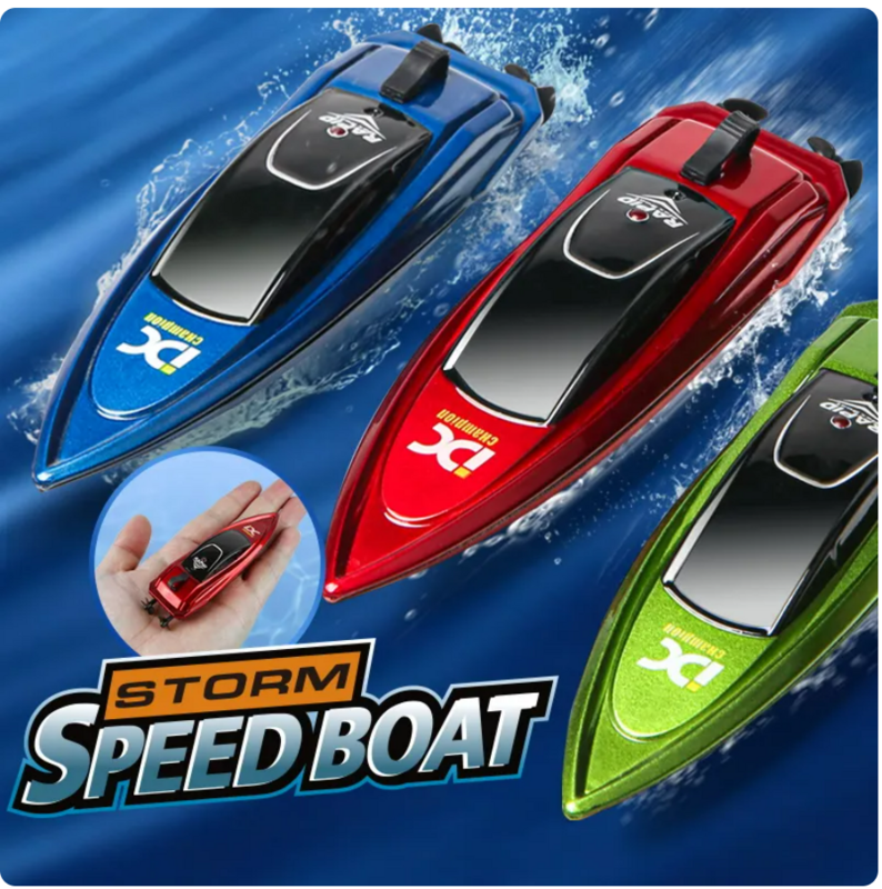 Mini Rc Boat (GREEN)