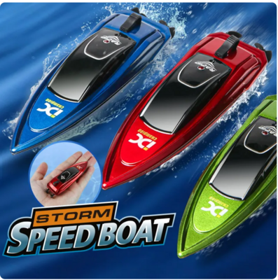 Mini Rc Boat (GREEN)