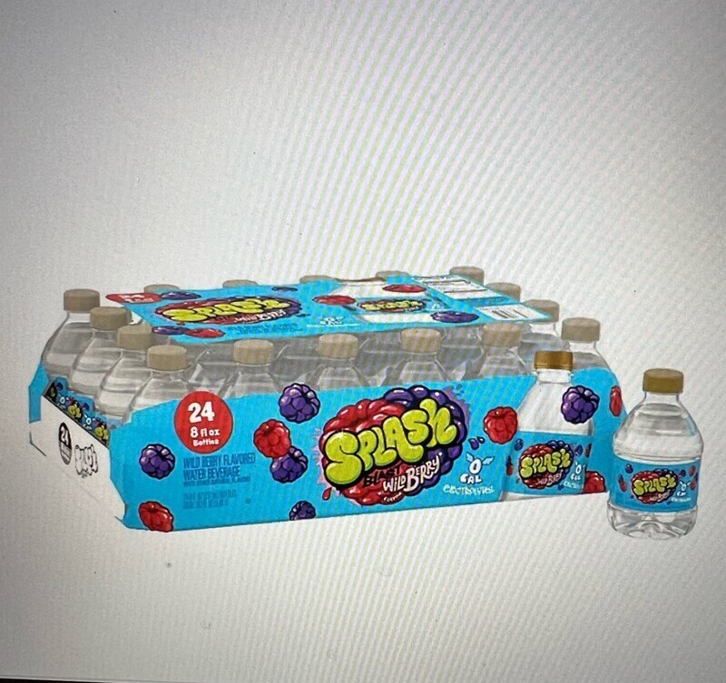 1/2 Pallet Splash Blast Wild Berry Flavor
