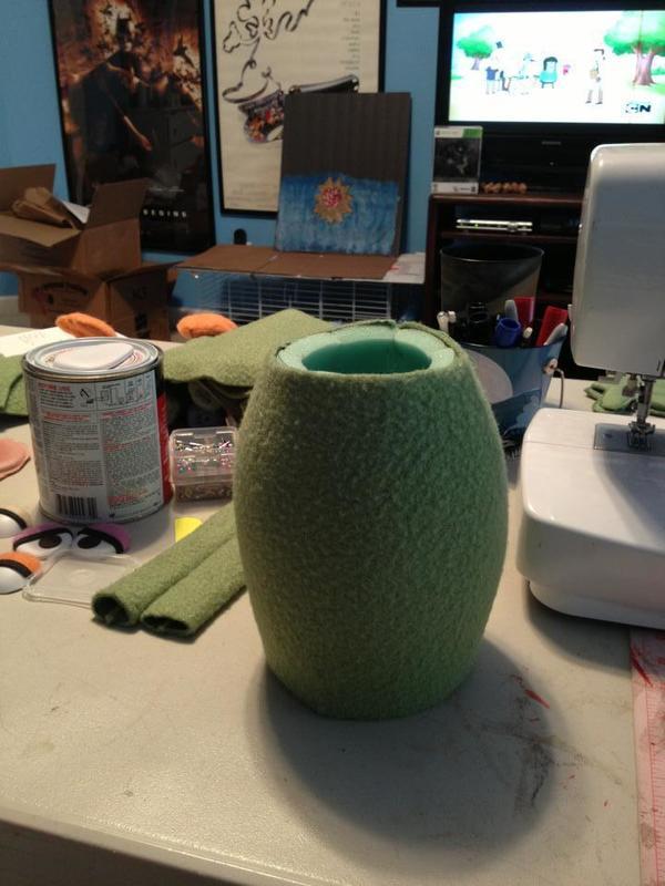 Round Body Pattern with fleece covering pattern