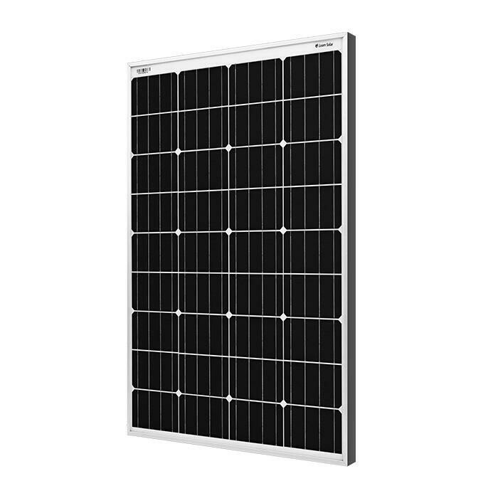 Loom Solar Panel 125 watt - 12 volt Mono Crystalline(2pcs)