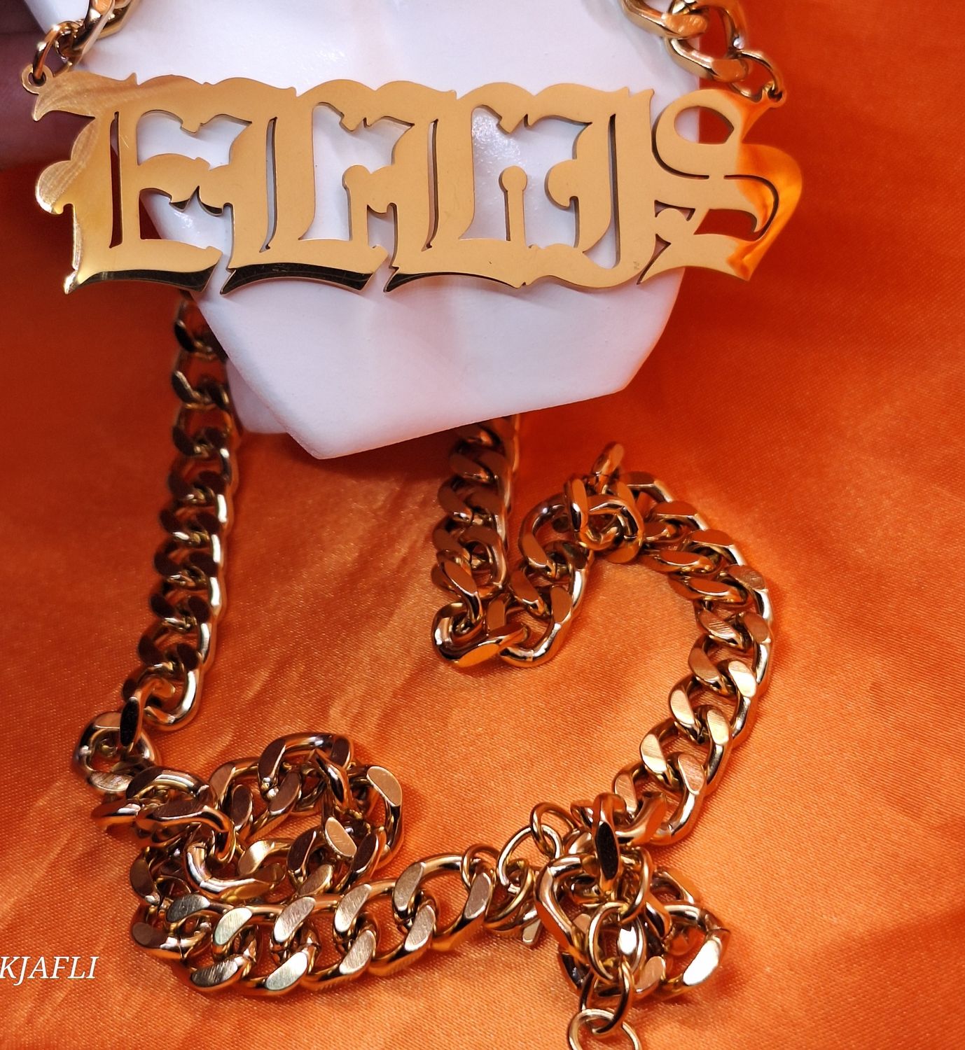 YOUR Name Necklace 10mm- Cuban Link