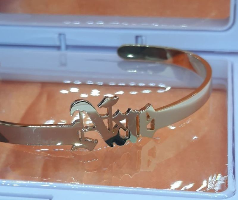YOUR Name Necklace+Earrings+Bracelet Set