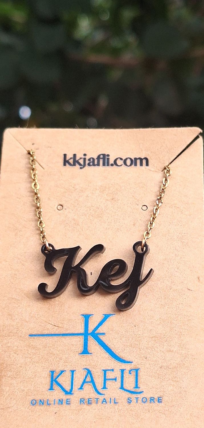 Acrylic Name Necklace