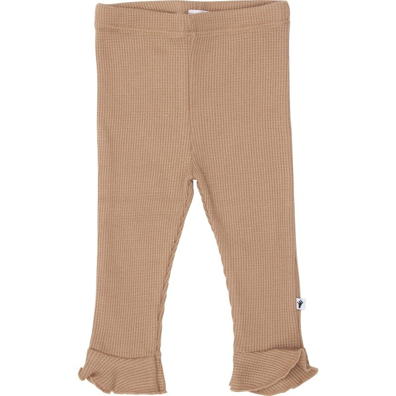 Klein Baby -Trouser Waffle Bruin
