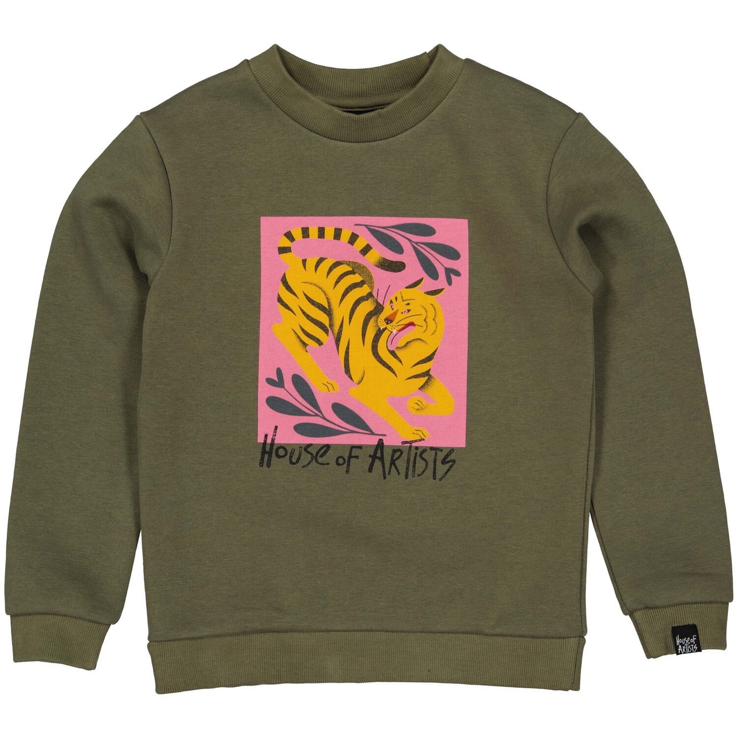 House of Artists  Sweater Olive HA31320040