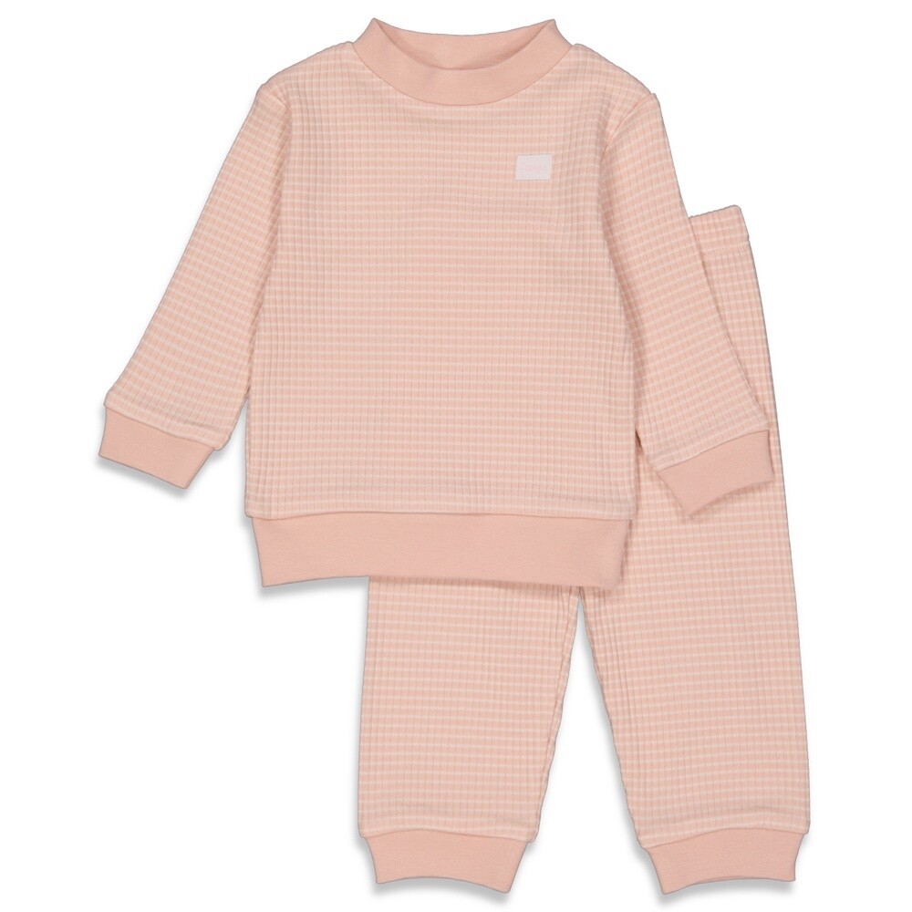 Feetje - Pyjama wafel Old Pink
