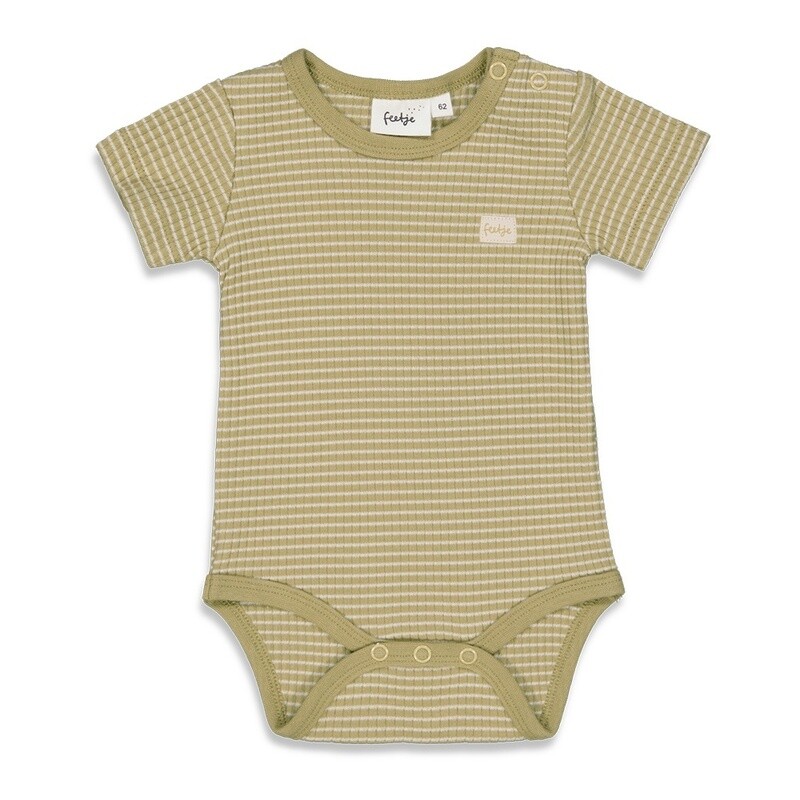 Feetje - Wafel romper Olive