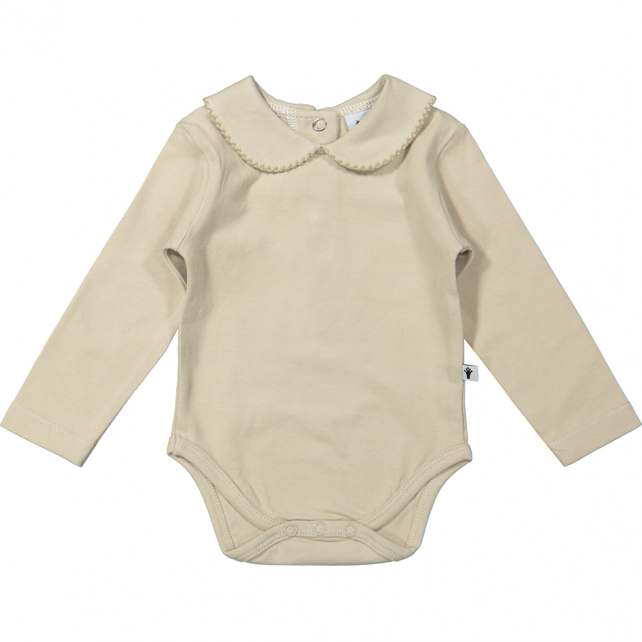 Klein Baby -Body Collar Girls L/S Oxford Tan Beige KN045