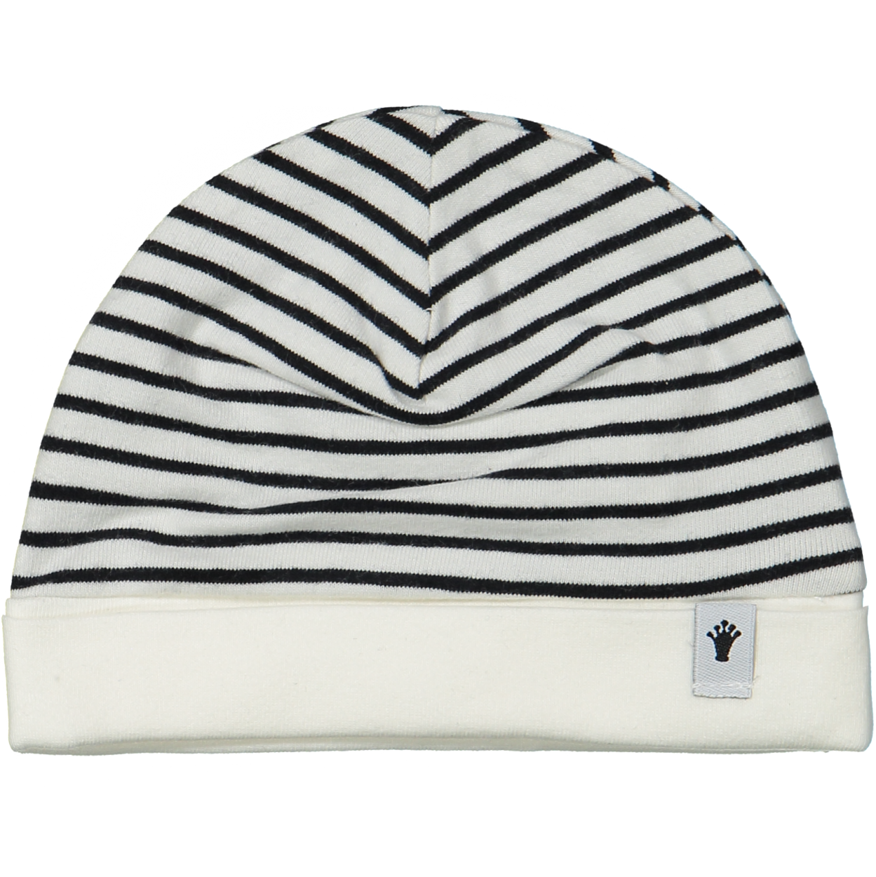 Klein Baby -Hat Off White/ Black Stripes KN019