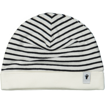 Klein Baby -Hat Off White/ Black Stripes KN019