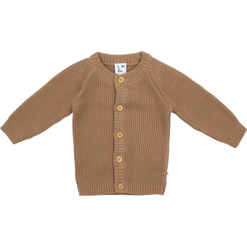 Klein Baby -Knit Cardigan Bruin