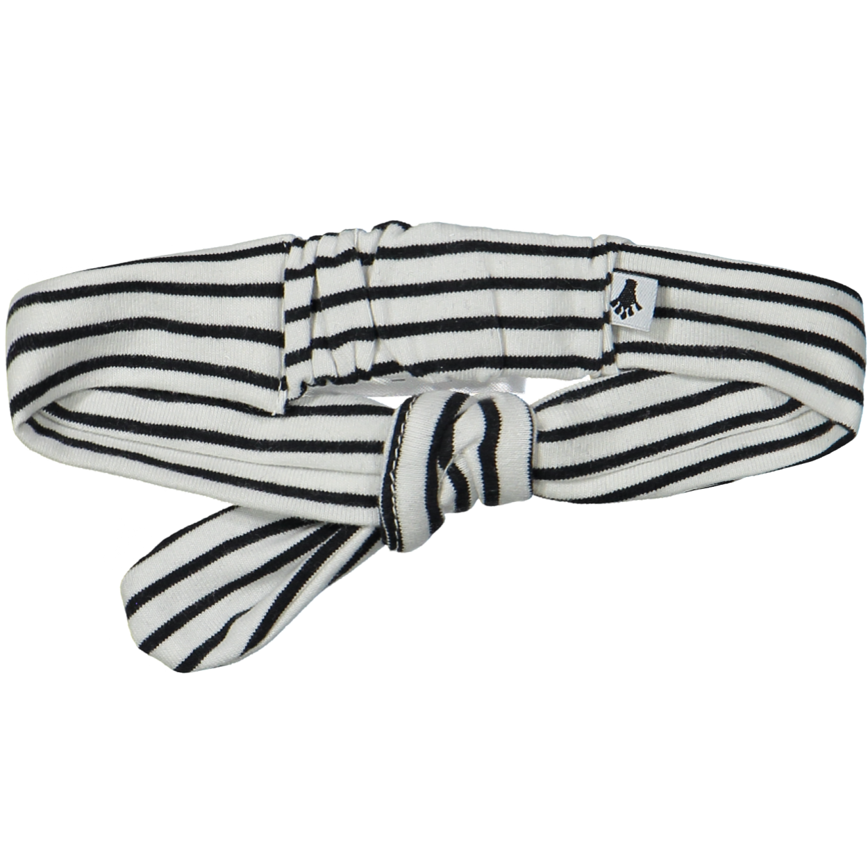 Klein Baby -Headband Off White/ Black Stripes KN020