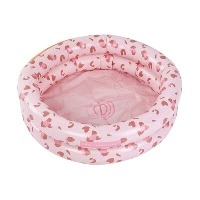 Swim Essentials - baby swimming pool old pink leopard
