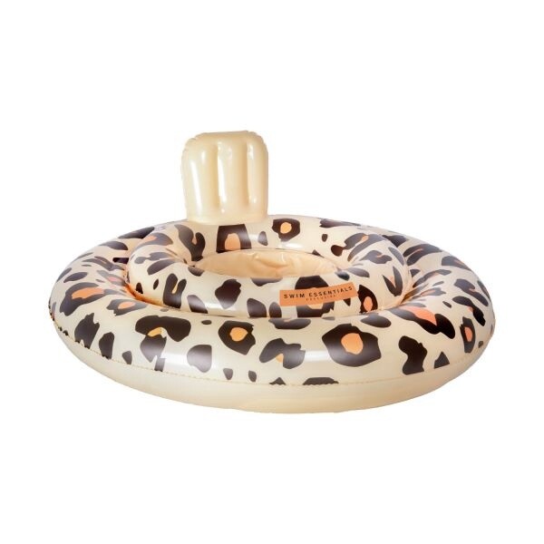 Swim Essentials - baby swimseat old pink leopard