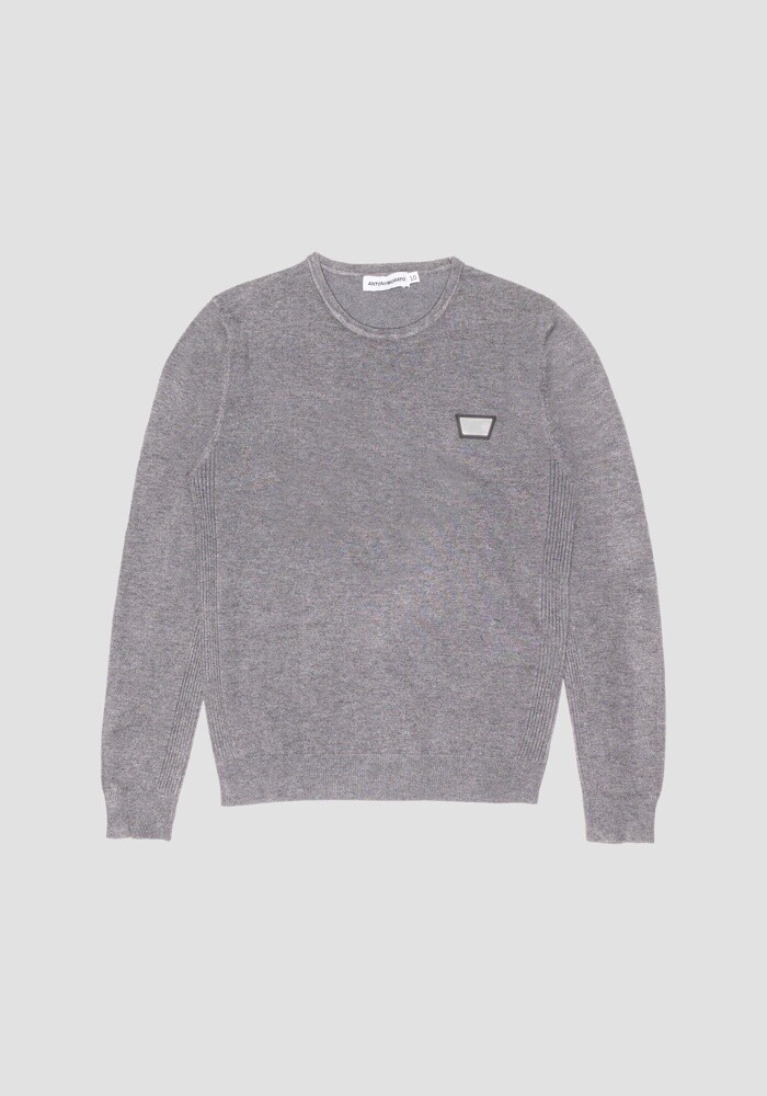 Antony Morato MKSW BASIC KNIT Blue 16