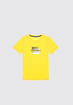 Antony Morato T SHIRT RUBBER INJECTION Blue YELLOW