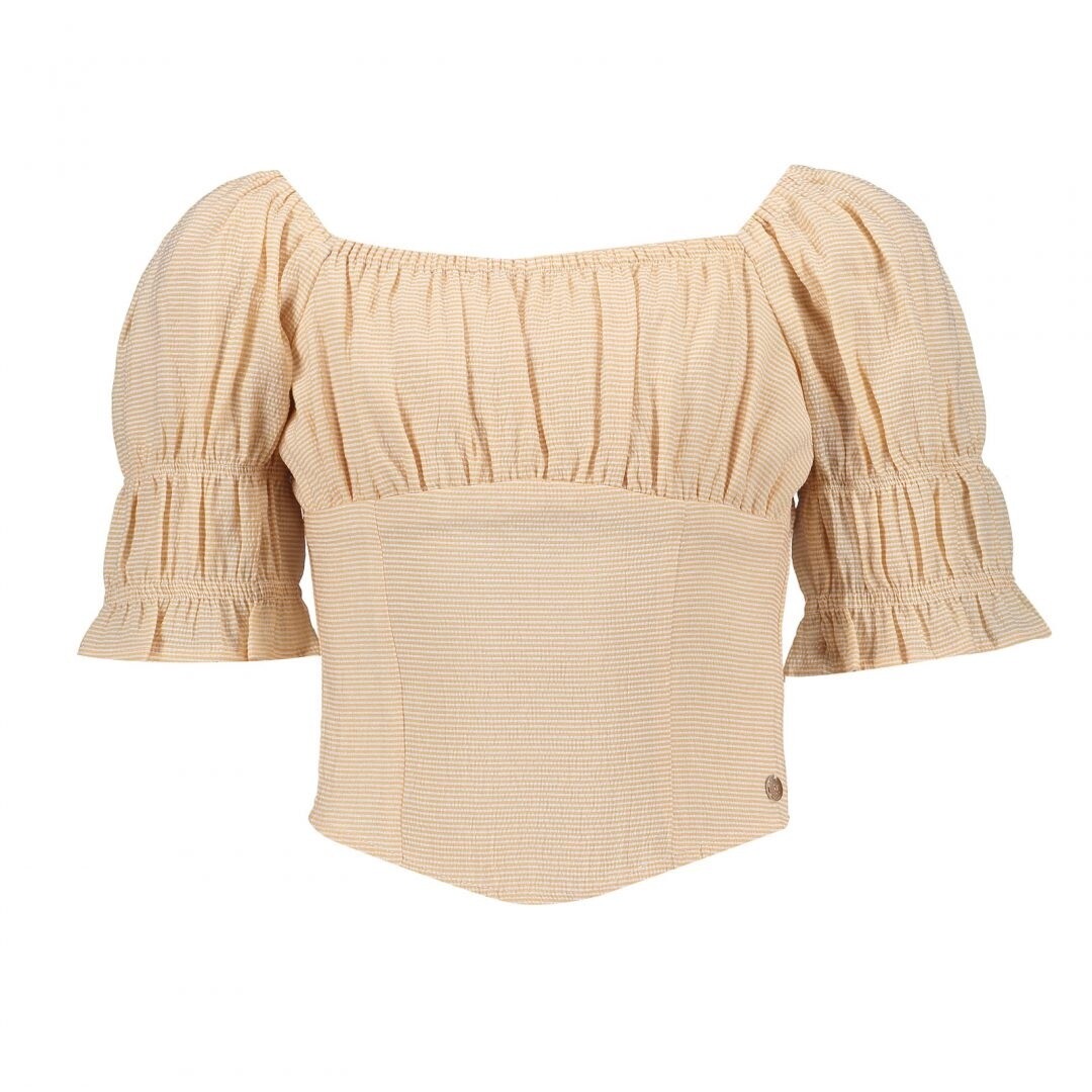 Frankie &amp; Liberty Hailey Blouse MULTI SOFT SAND