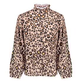 Geisha Blouse panther 164 Black/sand