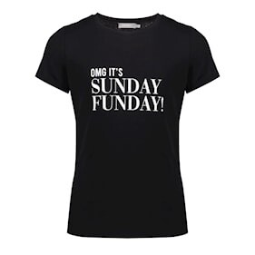Geisha - T-shirt "sunday" 128 black