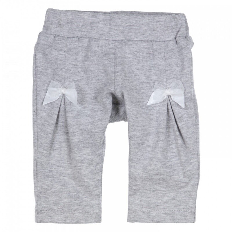 Gymp - PANT PLEATS AND BOW 56 grijs