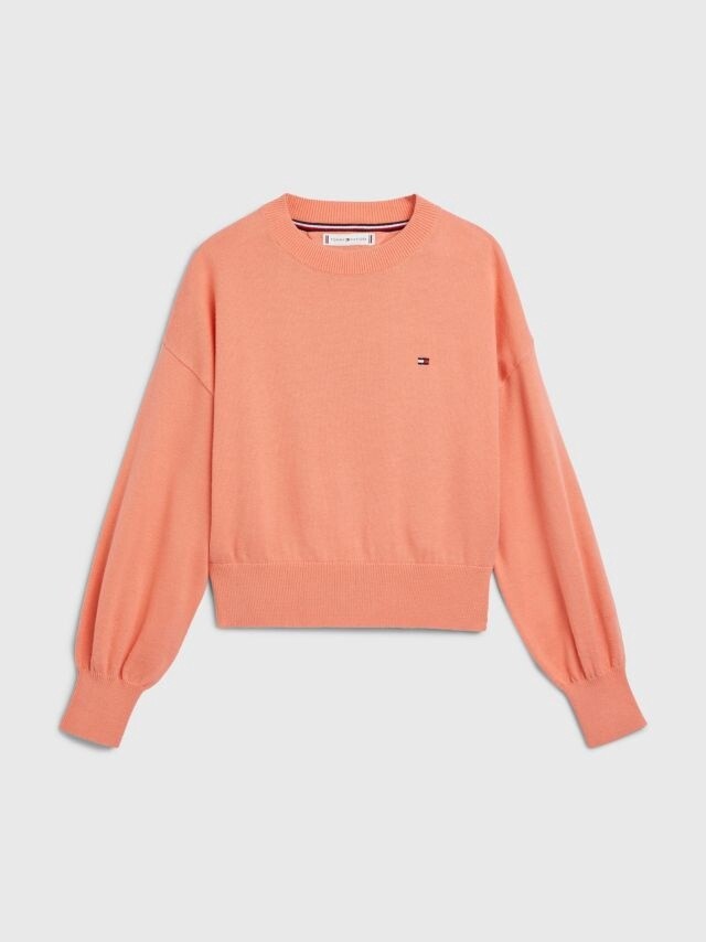 Tommy Hilfiger - TOMMY SWEATER Peach