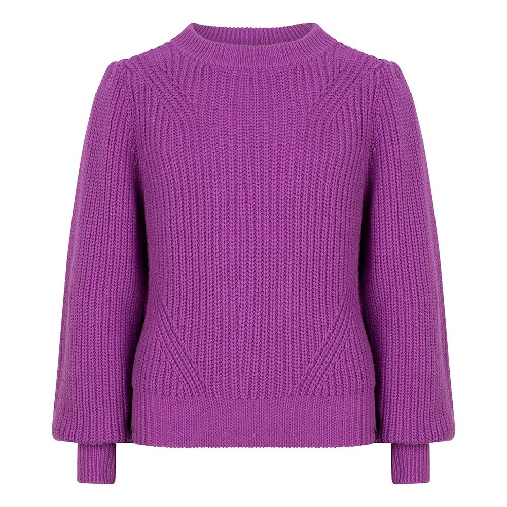 Indian Blue Jeans - Knitwear Heavy Knit Winter Violet