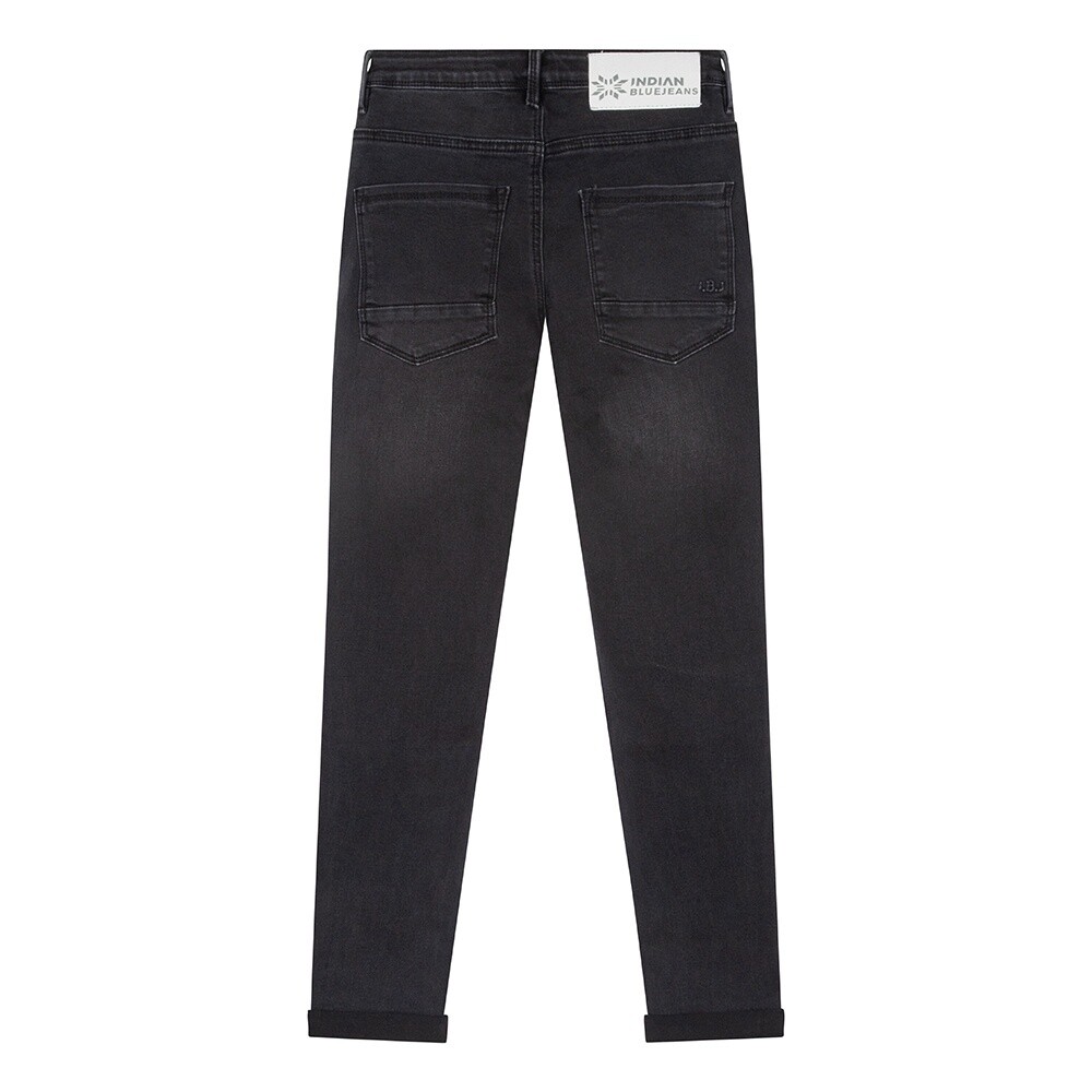 Indian Blue Jeans - Black Ryan Skinny Fit Black Denim