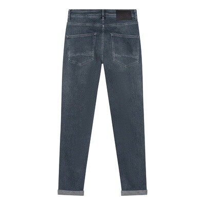 Indian Blue Jeans - Blue Grey Jay Tapered Fit Dark Blue Grey Denim