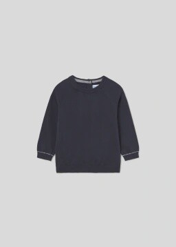 Mayoral -Basic cotton jumper Navy