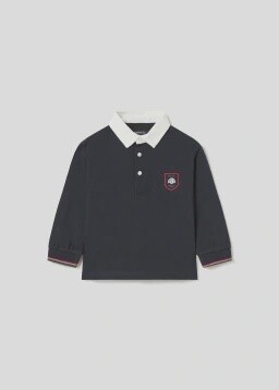 Mayoral -L/s polo Navy - Boys Baby