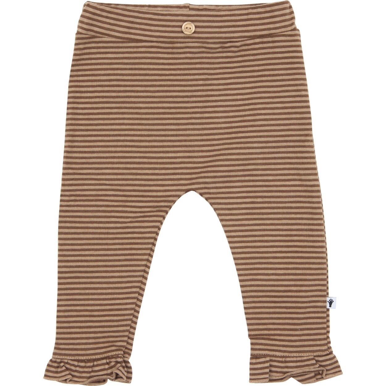 Klein Baby -Trousers Ruffle Wit