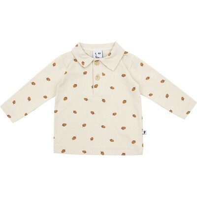 Klein Baby -Polo Shirt Wit