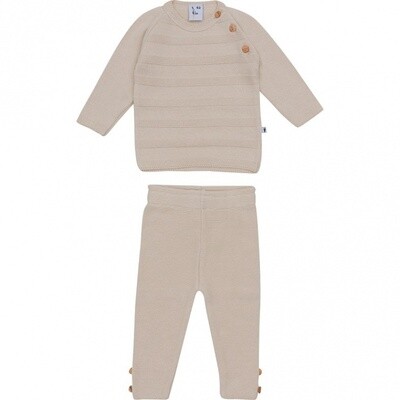 Klein Baby - Shirt&Pant Stripes Beige/Sand