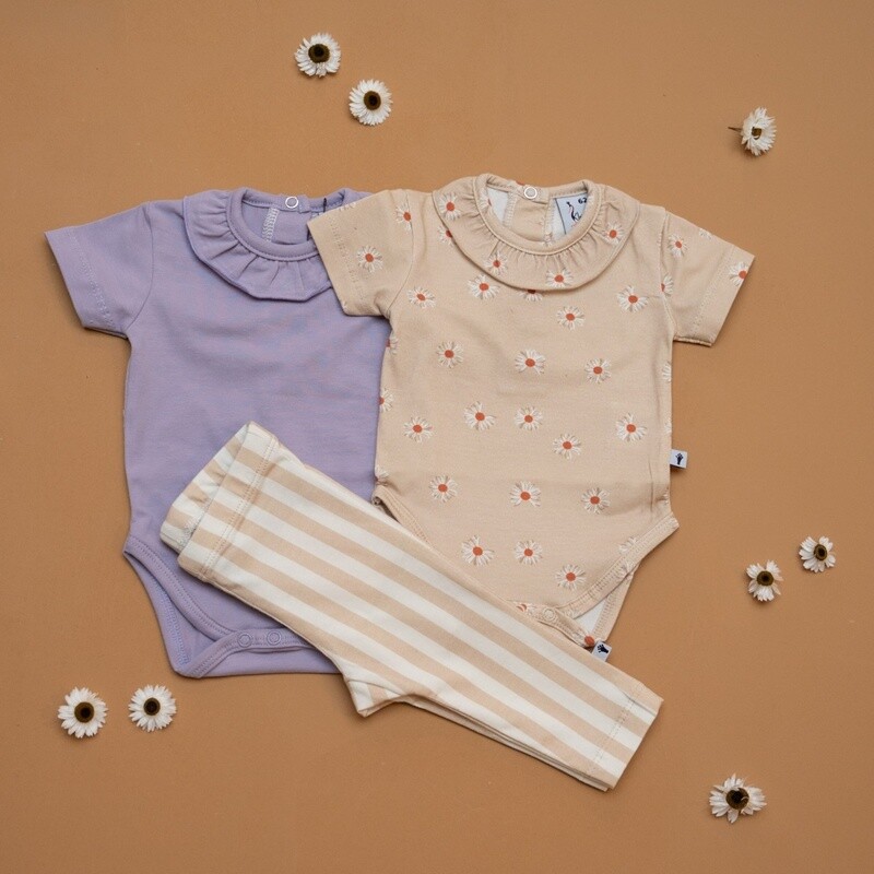 Klein Baby -Body Collar Girl Summer Flower