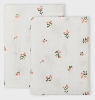 A Little Lovely company - Muslim Cloths 2 pack: Little Flowers