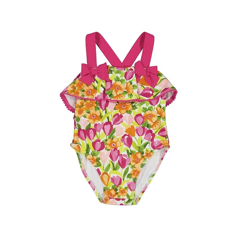 Mayoral - Printed swimsuit 1740 Magenta