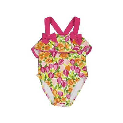 Mayoral - Printed swimsuit 1740 Magenta
