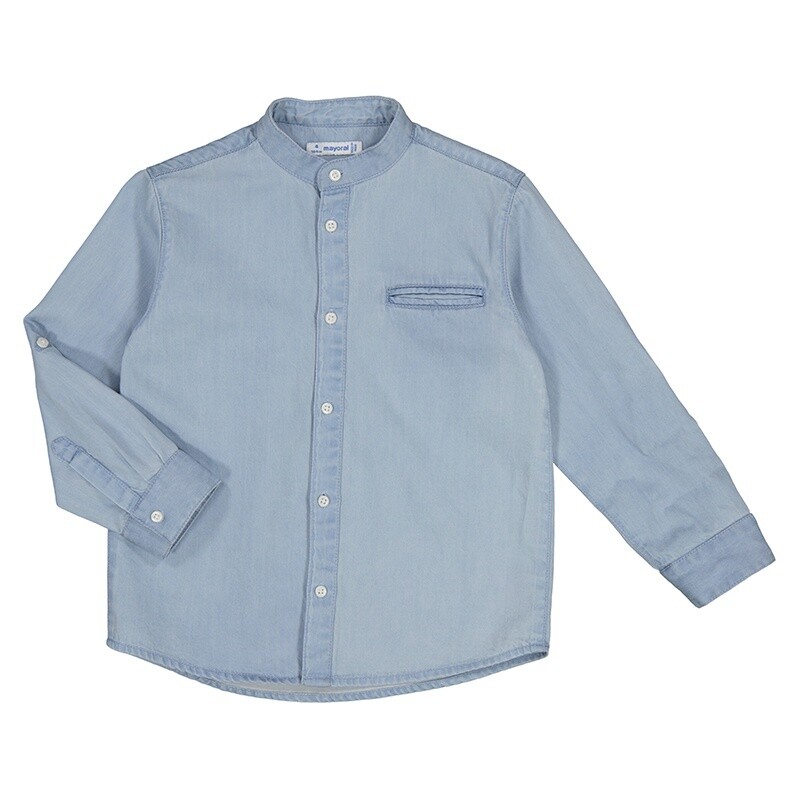 Mayoral - S/s buttondown shirt 3125 Light